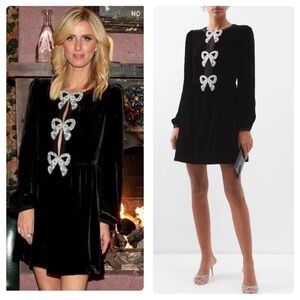 New Saloni Camille Bows Dress